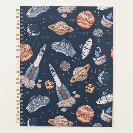Galaxy Space ship Sky Moon Universe (Devant)