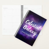 Galaxy Space Stars Ultra Violet Paarse Nebula Planner (Display)