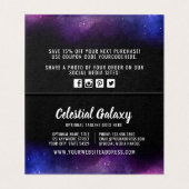 Galaxy Space Stars Ultra violet violet Merci (Inside Unfolded)