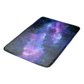 Galaxy Space Universe Waterverf Paars Badmat (Gekanteld)