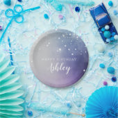 Galaxy Space verjaardagsfeestje Borden Papieren Bordje (Feest)