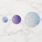 Galaxy Space verjaardagsfeestje Confetti (Achterkanten)