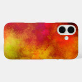 Galaxy Spray Paint Effect iPhone 16 Hoesje (Achterkant (horizontaal))