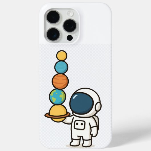 Galaxy Stack – Schattigee Astronaut Telefoonhoes Case-Mate iPhone Case (Achterkant)
