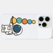 Galaxy Stack – Schattigee Astronaut Telefoonhoes Case-Mate iPhone Case (Achterkant (horizontaal))