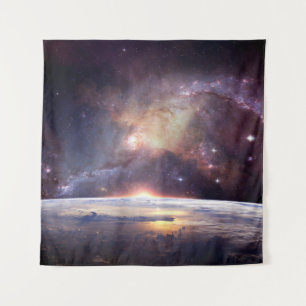 Galaxy star infinity cosmos dark wandkleed