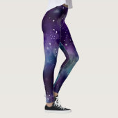 Galaxy Star Universe Celestial Art Leggings (Rechts)