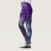 Galaxy Star Universe Celestial Art Leggings (Links)