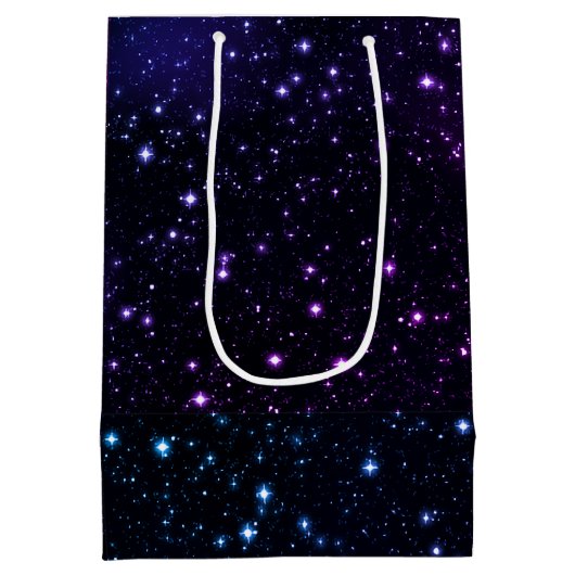Galaxy Starlight Gift Bag Medium Cadeauzakje (Achterkant)