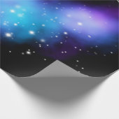 Galaxy Starlight Space Clouds Cadeaupapier (Hoek)