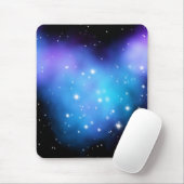 Galaxy Starlight Space Clouds Muismat (Met muis)