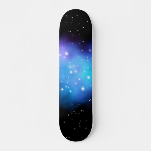 Galaxy Starlight Space Clouds Skateboard (Voorkant)