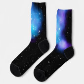 Galaxy Starlight Space Clouds Sokken (Links)