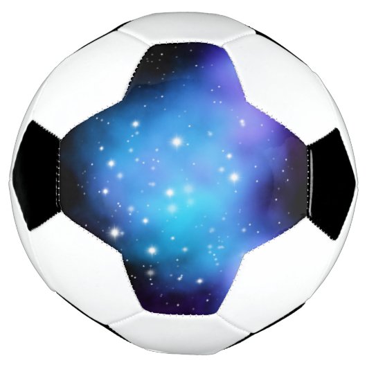 Galaxy Starlight Space Clouds Voetbal (Gedraaid)