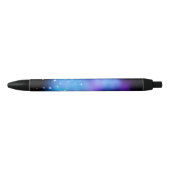 Galaxy Starlight Space Clouds Zwarte Inkt Pen (Voorkant)