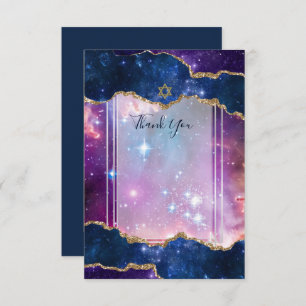 Galaxy Starry Night BAR MITZVAH MERCI