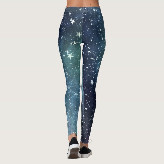 Galaxy Starry Night Leggings (Dos)