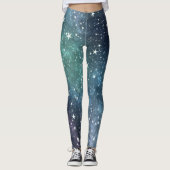 Galaxy Starry Night Leggings (Devant)