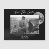 Galaxy Starry Night Stars Sky Mariage Moon Magnet (Devant)