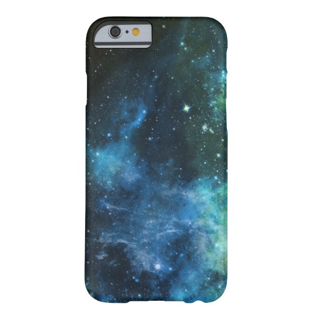Galaxy Stars Nebula iPhone Blue Green  Case-Mate iPhone Case (Achterkant)