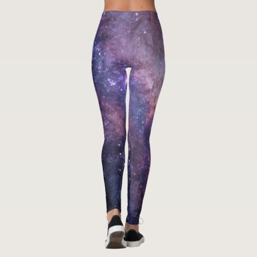 Galaxy Stars Night Sky Leggings (Achterkant)
