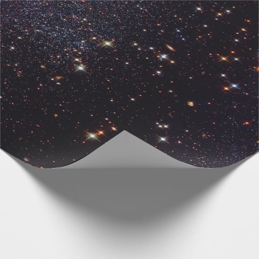 Galaxy Stars Space Geek Cadeaupapier (Hoek)