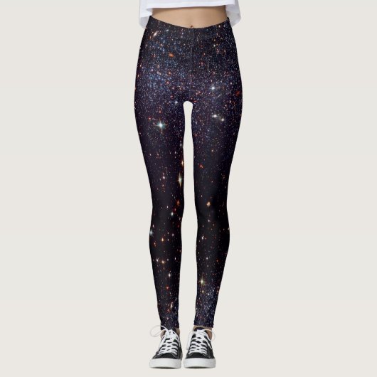 Galaxy Stars Space Geek Leggings (Voorkant)