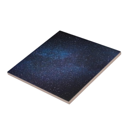 Galaxy Stars Space Universe Cool Pattern Modern Tegeltje (Zijkant)