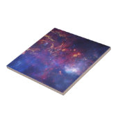 Galaxy Stars Space Universe Cool Pattern Moderne C Tegeltje (Zijkant)