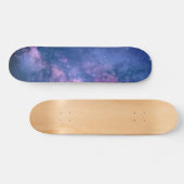 Galaxy Stars Universe Sky Blue Space Cosmic Skateboard (Horizontaal)
