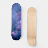 Galaxy Stars Universe Sky Blue Space Cosmic Skateboard (Voorkant)