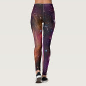 Galaxy sterren nebula space hipster-foto leggings (Achterkant)