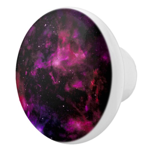 Galaxy Travel Knobs | Ruimtevaart | Nachtvluchten Keramische Knop (Rechts)