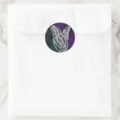 Galaxy, tribu Aries zodiac symbole autocollant (Sac)