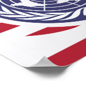 Galaxy U.N.E Vlag Poster (Hoek)