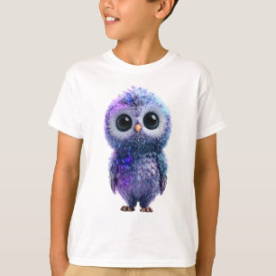 Galaxy Uil Ruimte Wezen Kinderen T-shirt