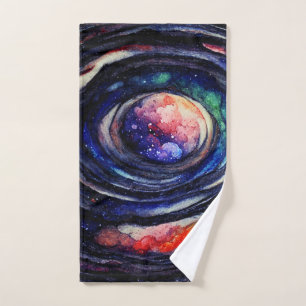 Galaxy Watercolor Space Planet Solar