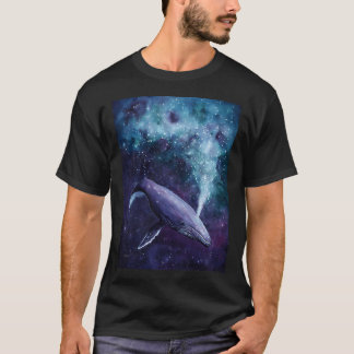 Galaxy Whale T-shirt