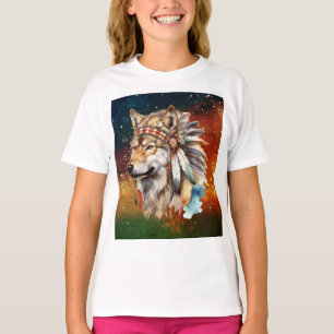 Galaxy Wolf T-shirt