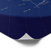 Galaxymap, Papier poster (mat) (Coin)