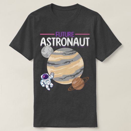 Galay Planets Outer Space Science Universe Future T-shirt (Design voorkant)