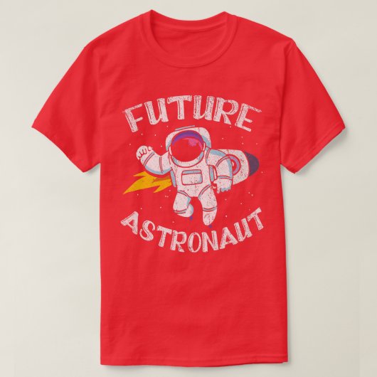 Galay Rocket Buitenspace Science Universe Future A T-shirt (Design voorkant)