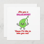 Galblaas Valentijnse Kaart (Voorkant / Achterkant)