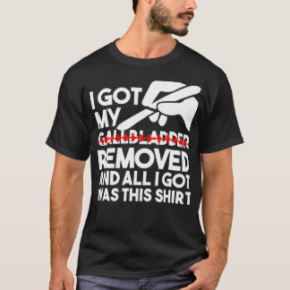Galblaasverwijdering T-shirt