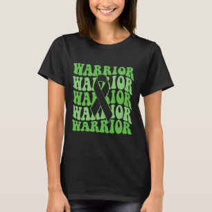 Galblaaswegkanker Strijder Groen Lint Bewustzijn T-shirt