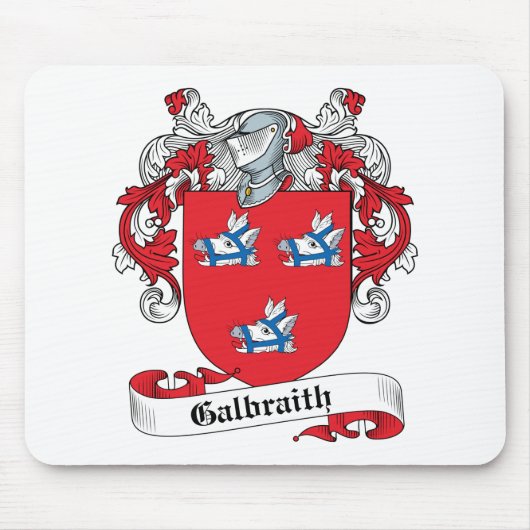 Galbraith Family Crest Muismat (Voorkant)