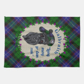 Galbraith Scottie Chien serviette de cuisine (Horizontal)