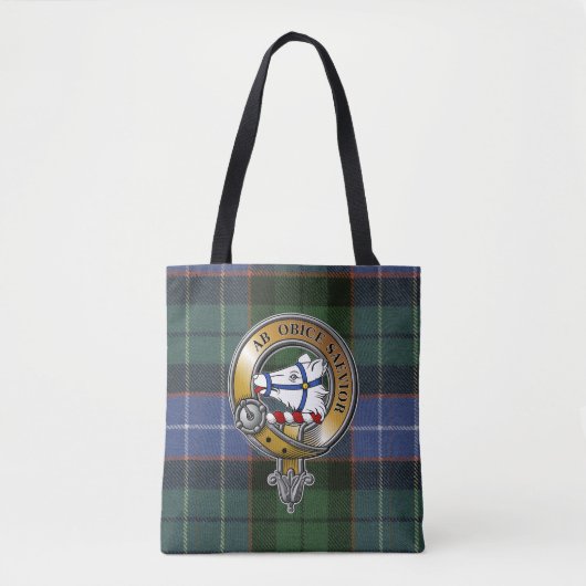 Galbraith Tartan & Badge Draagtas (Voorkant)