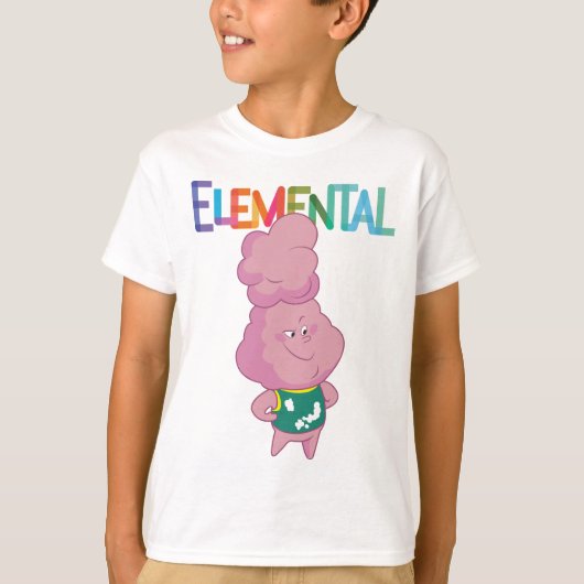 Gale cumulus elemental t-shirt (Voorkant)