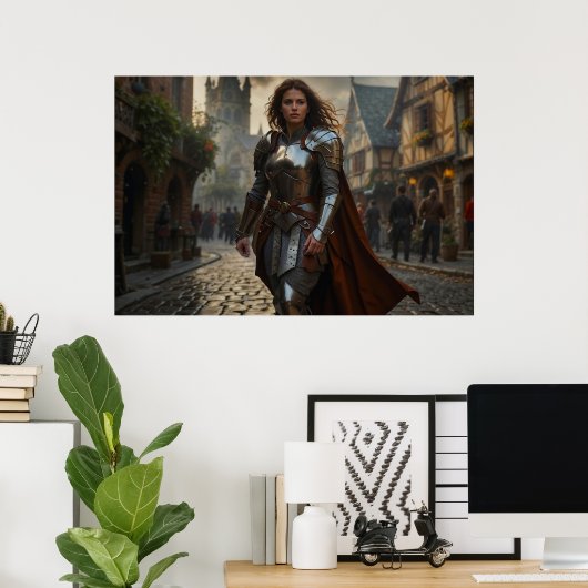 Galeena, Verdediger van het Volk Poster (Thuiskantoor)